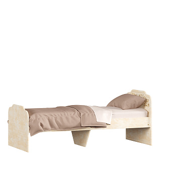 Кровать односпальная для детского сада
